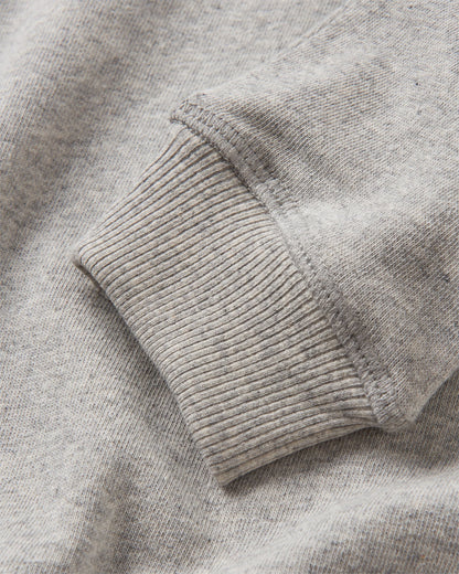 Breathe Recycled Cotton Sweatshirt - Mid Grey Marl