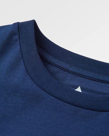 Phoenix Organic Cotton LS T-Shirt - Rich Navy