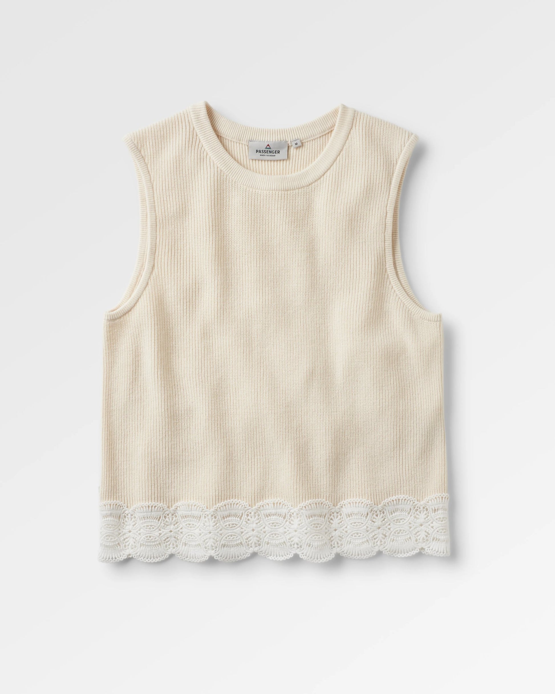 Vintage Organic Knitted Vest - Birch