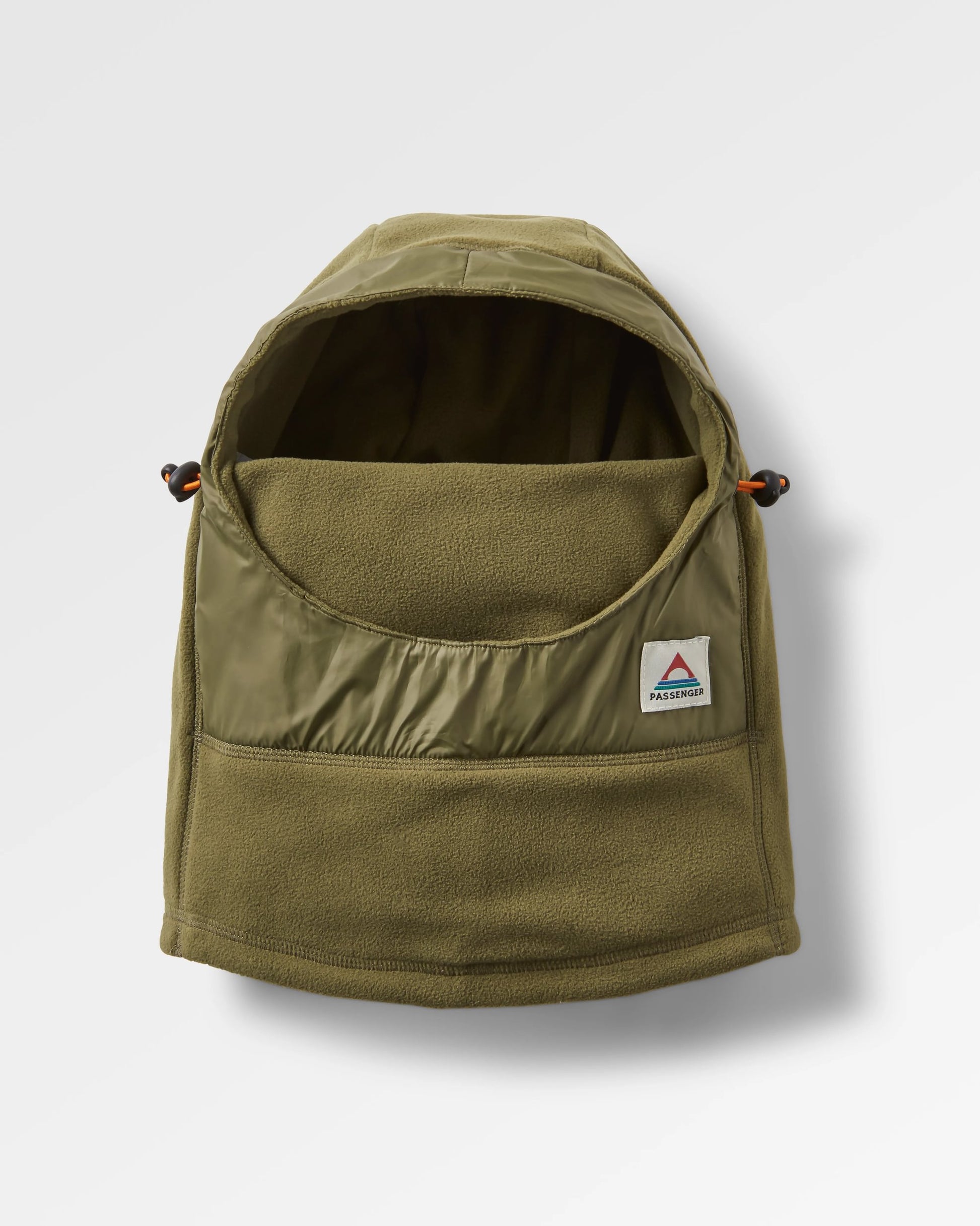 Snow Lodge Recycled Polar Fleece Hood - Khaki