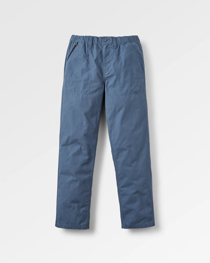 Chance Organic Cotton Trouser - Dusty Tidal