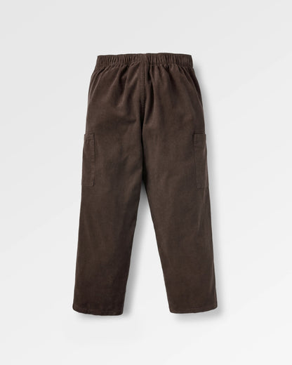 Someday Organic Cotton Corduroy Trouser - Coffee