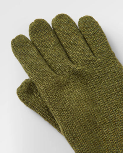 Gale Recycled Knitted Gloves - Khaki