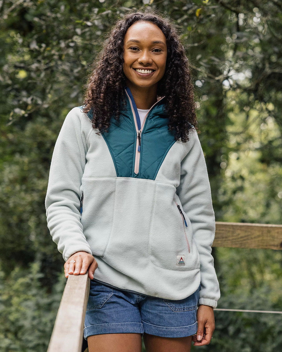 Juana Recycled Polar Hooded Fleece Surf Spray – Passenger