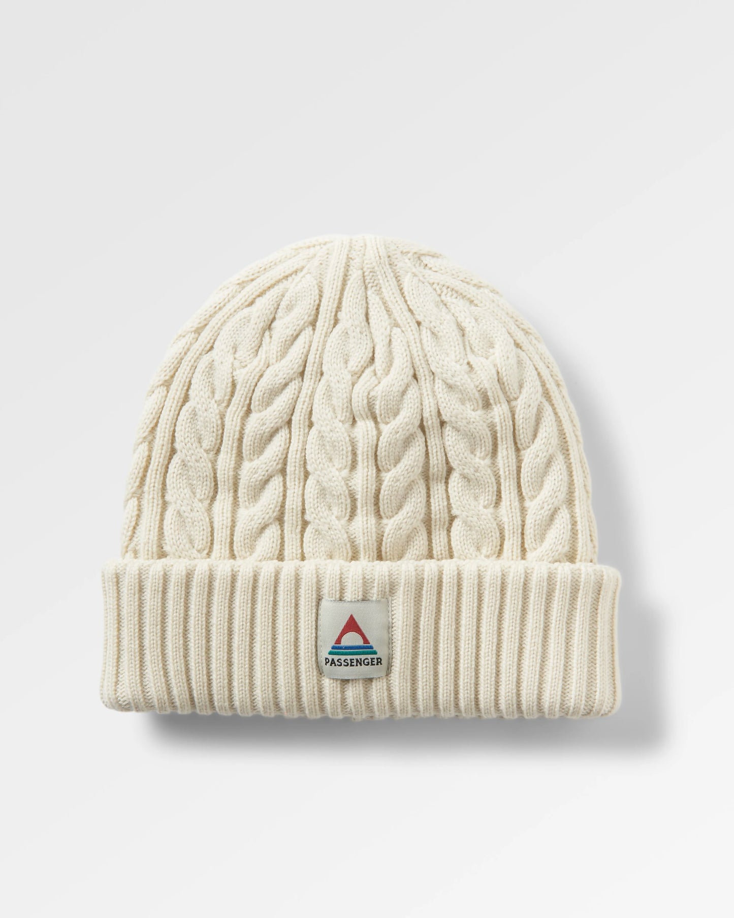 Fireside Recycled Cable Knit Beanie - Birch