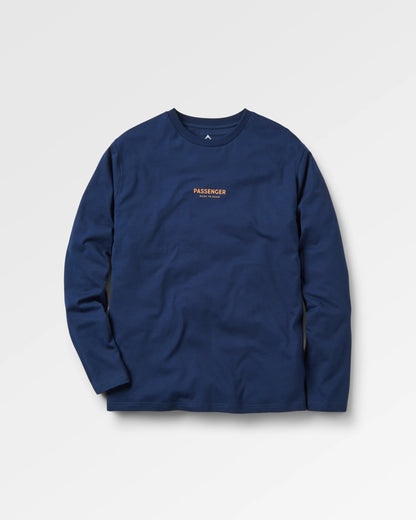 Phoenix Organic Cotton LS T-Shirt - Rich Navy