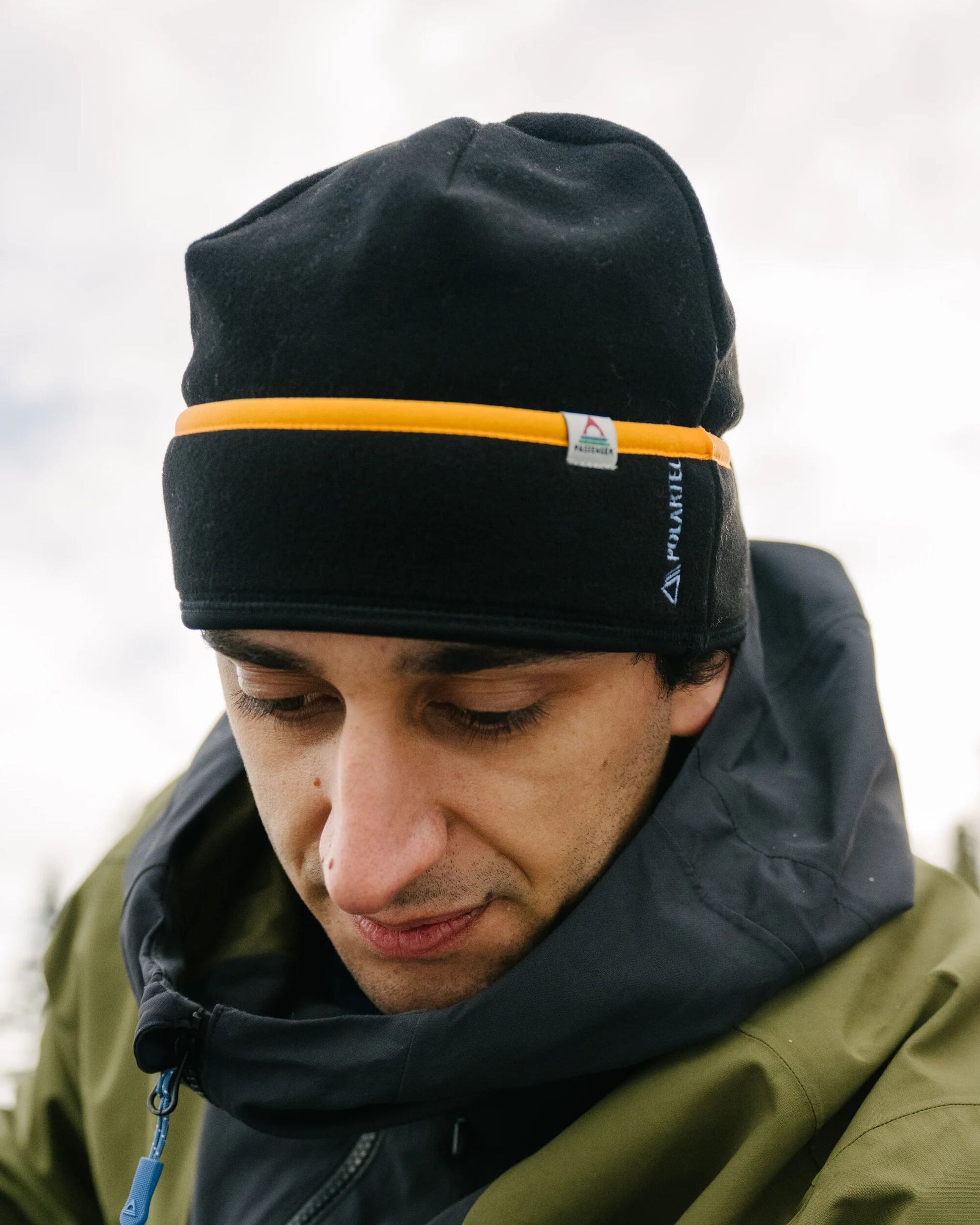 Male_Wintergreen Recycled Polartec® Thermal Beanie - Black