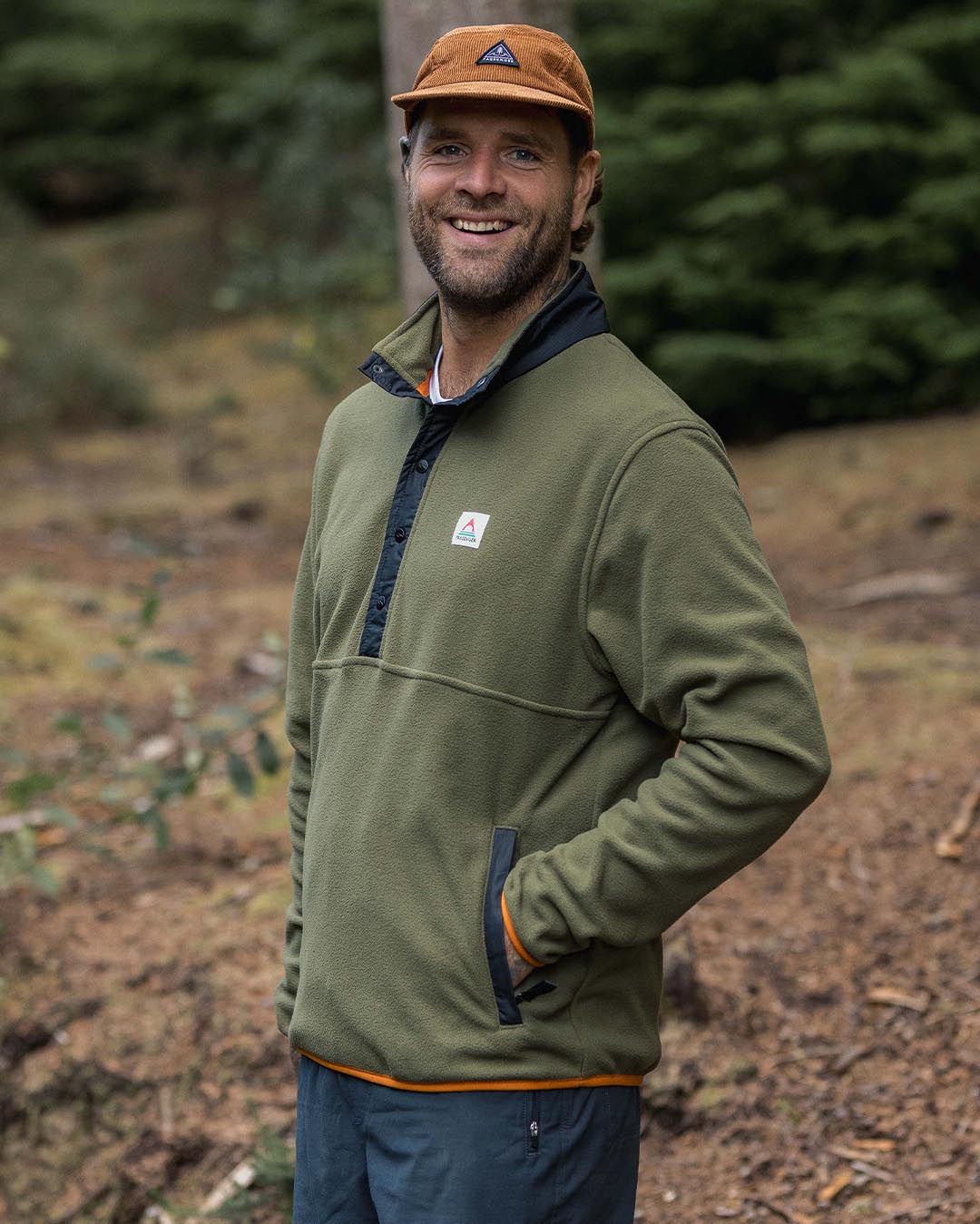 Adrift Recycled Polar Fleece Khaki – Passenger