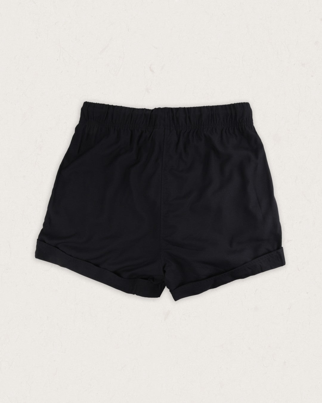 High waisted black cotton 2024 shorts