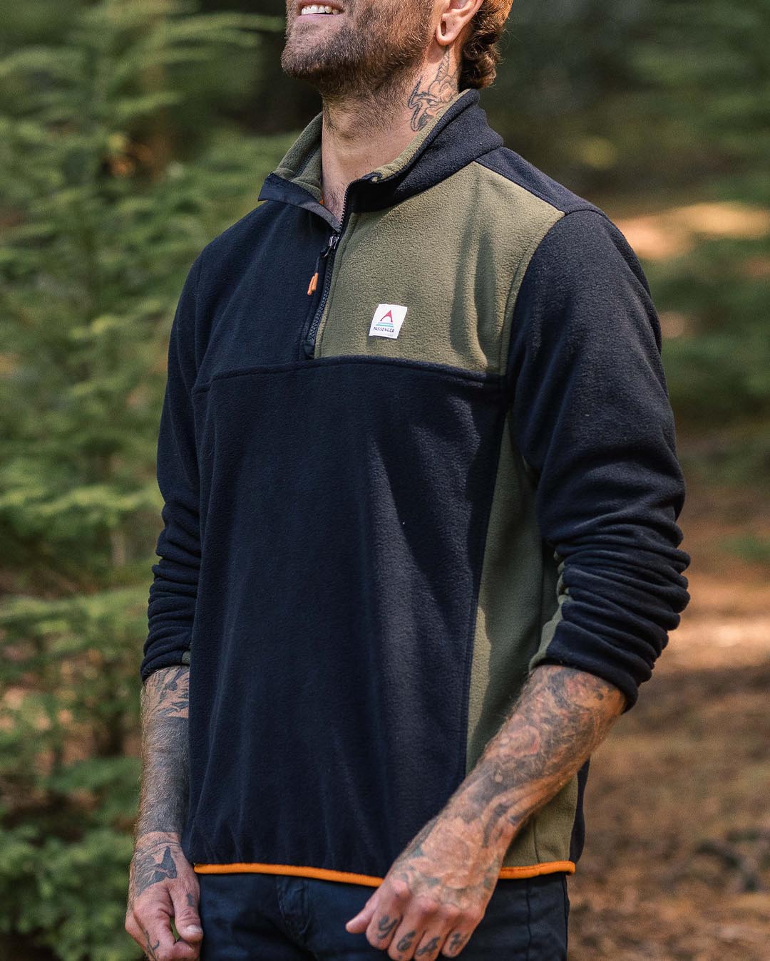 Polartec fleece half discount zip