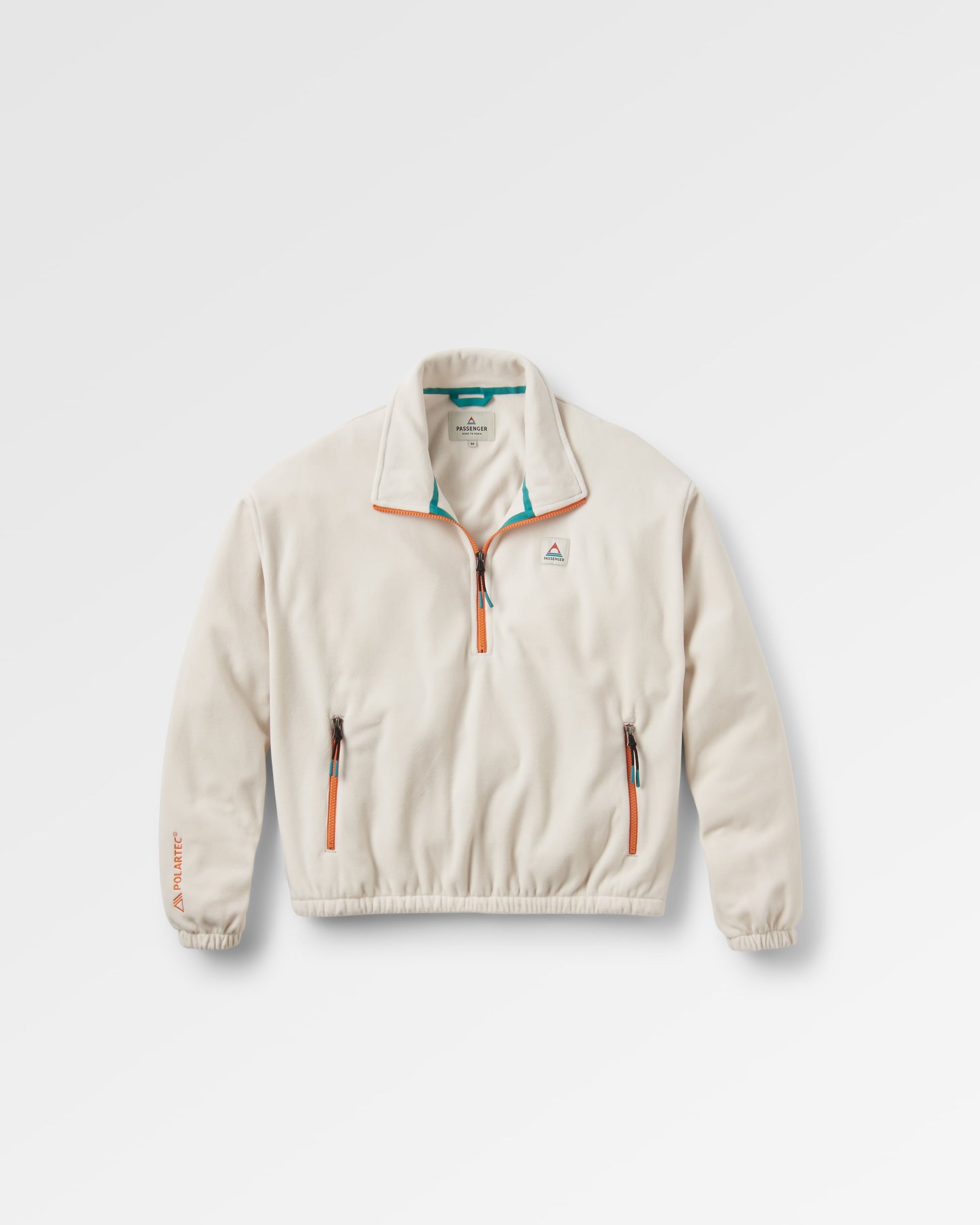 Ayla Recycled Micro Polartec® Fleece - Vintage White