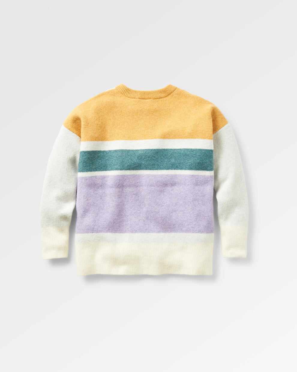 Sunsets Recycled Oversized Knitted Jumper Marshmallow – Passenger