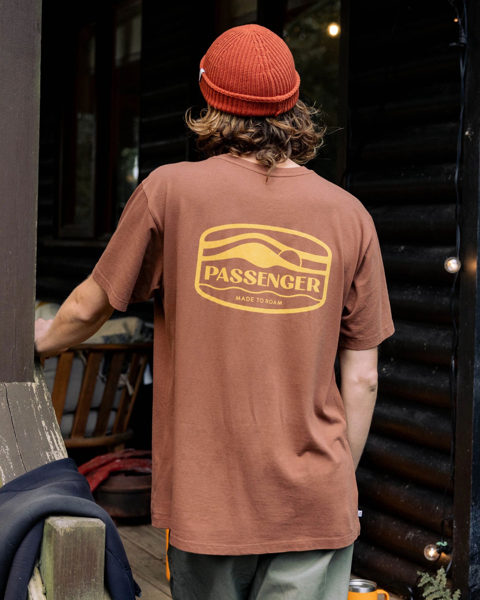 Rambler Recycled Cotton T-Shirt - Cappuccino