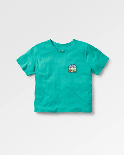 Friday Collective Recycled Cotton T-Shirt - Viridian Green