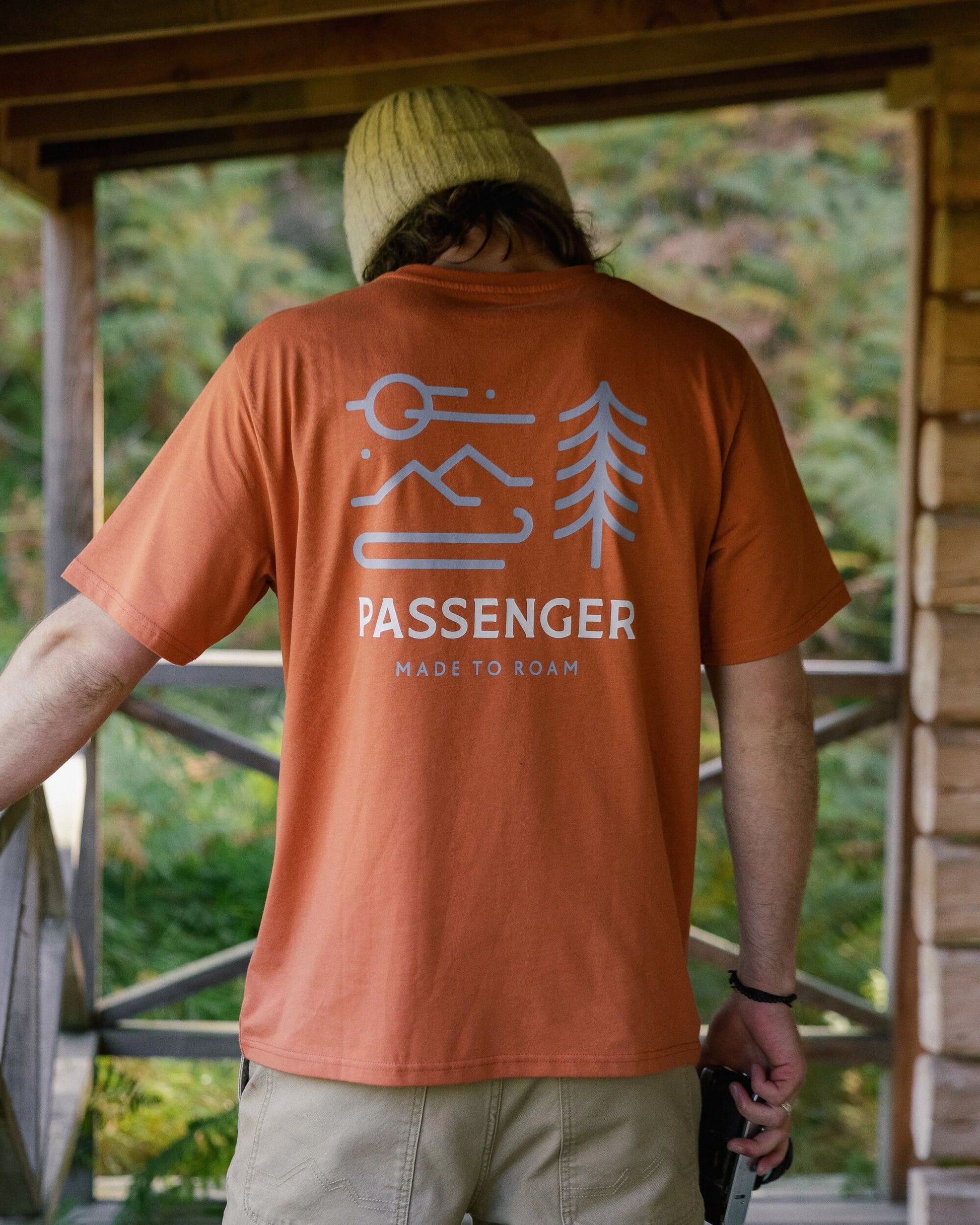 Phoenix Organic Cotton T-Shirt - Burnt Orange