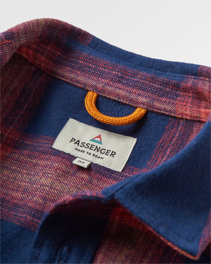 Backcountry Check Shirt - Rich Navy/ Red Ochre Check