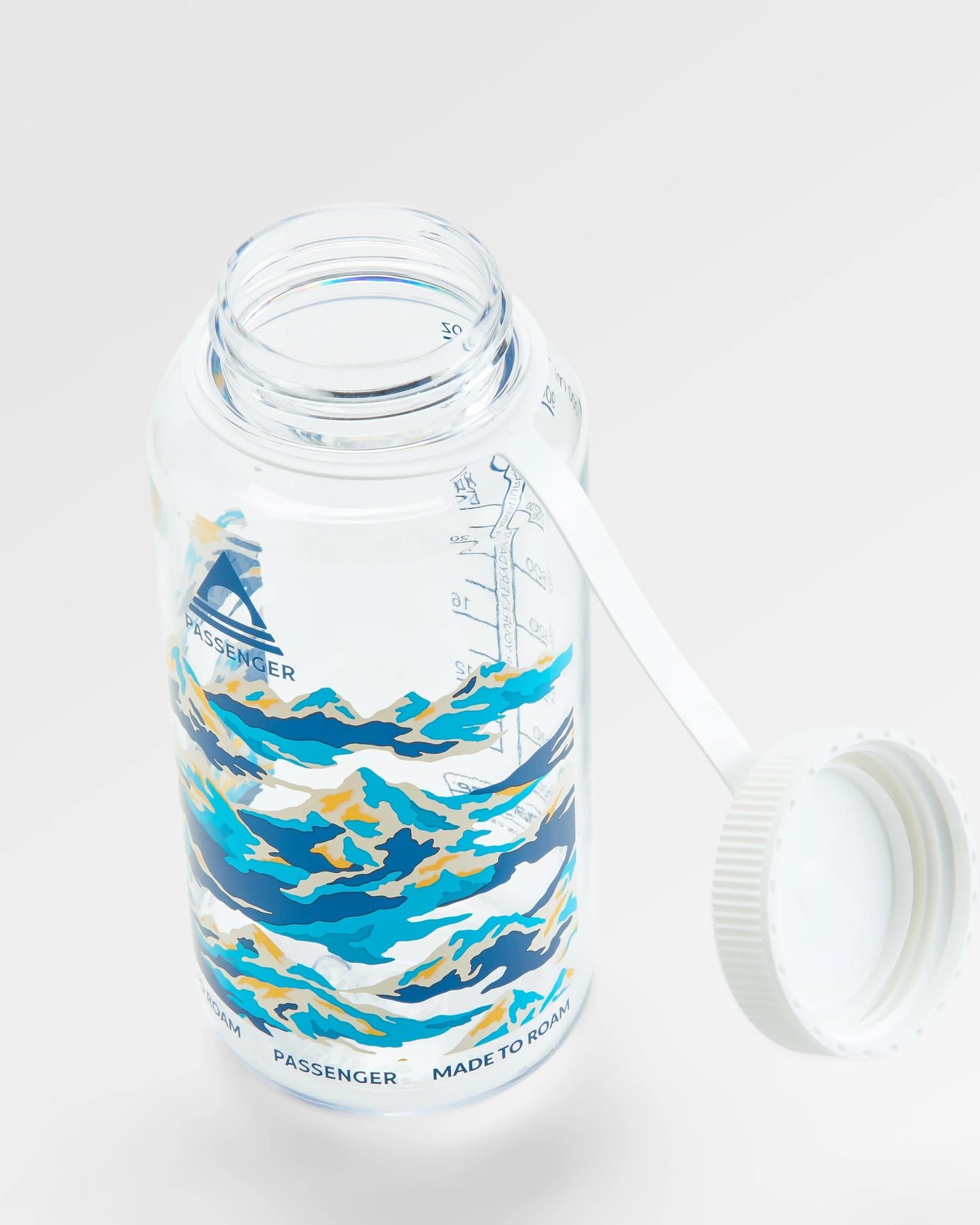 Nalgene 1L Wide Mouth Water Bottle - Winter Mountains