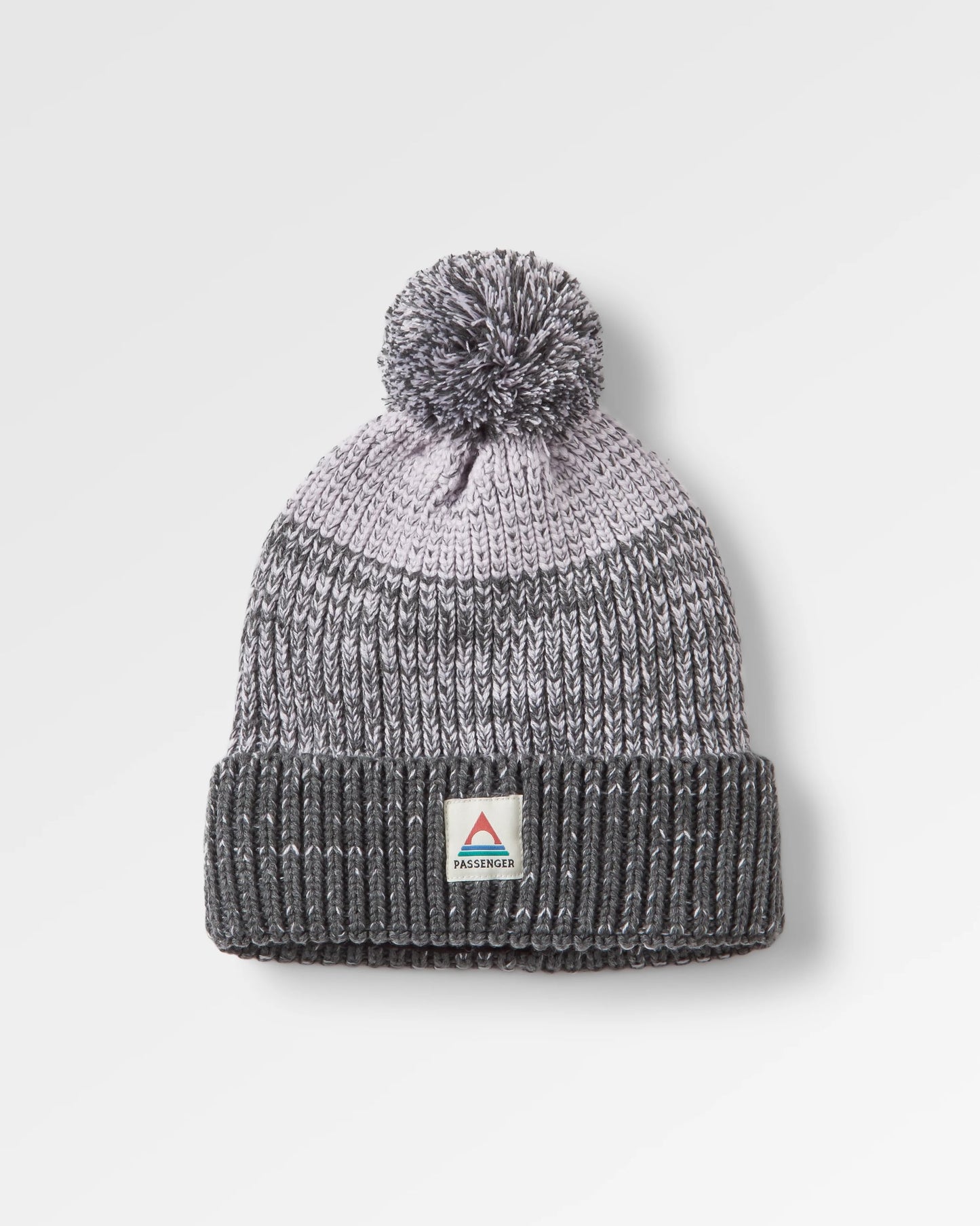 Crag Recycled Bobble Hat - Charcoal/Stone