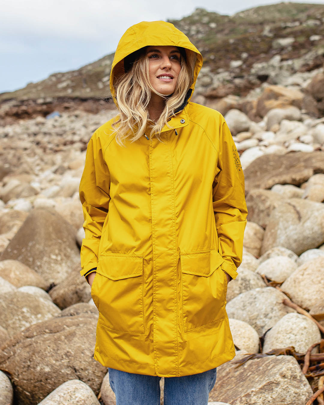 Stockholm Lightweight Raincoat Yellow | STUTTERHEIM US