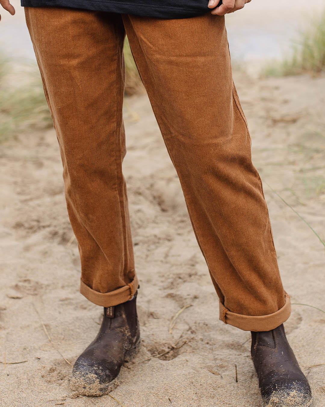 Orange sales cord trousers