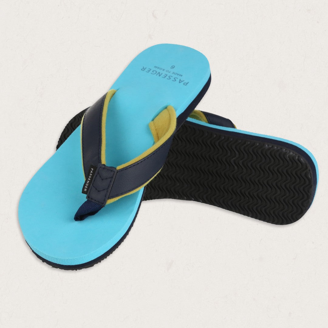 Turquoise on sale flip flops