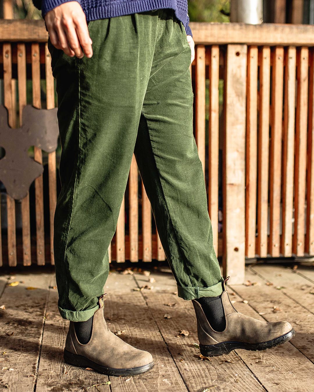 Mens Polo Ralph Lauren green Corduroy Wide-Leg Trousers | Harrods #  {CountryCode}