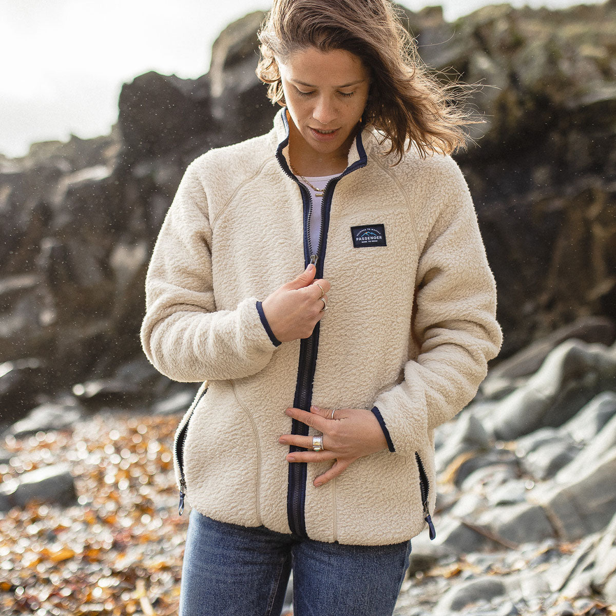 Ll bean clearance sherpa lined cardigan