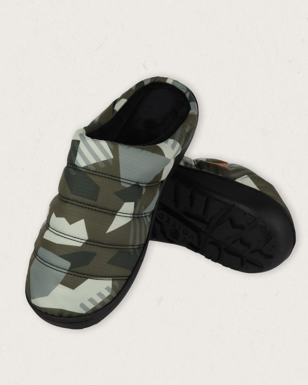 Sole Recycled Slipper Fir Tree Camo Pattern Passenger