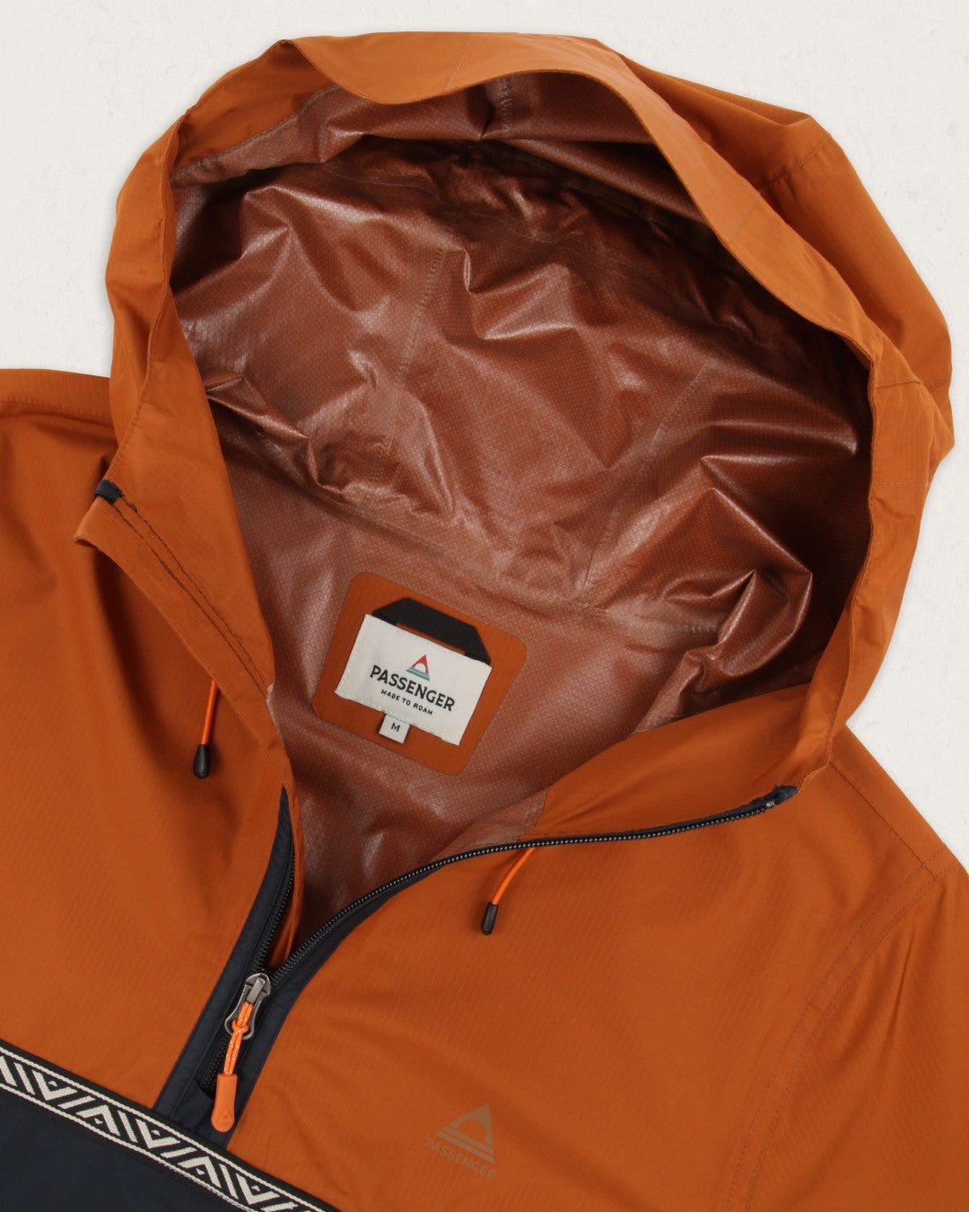 Waterproof half online zip