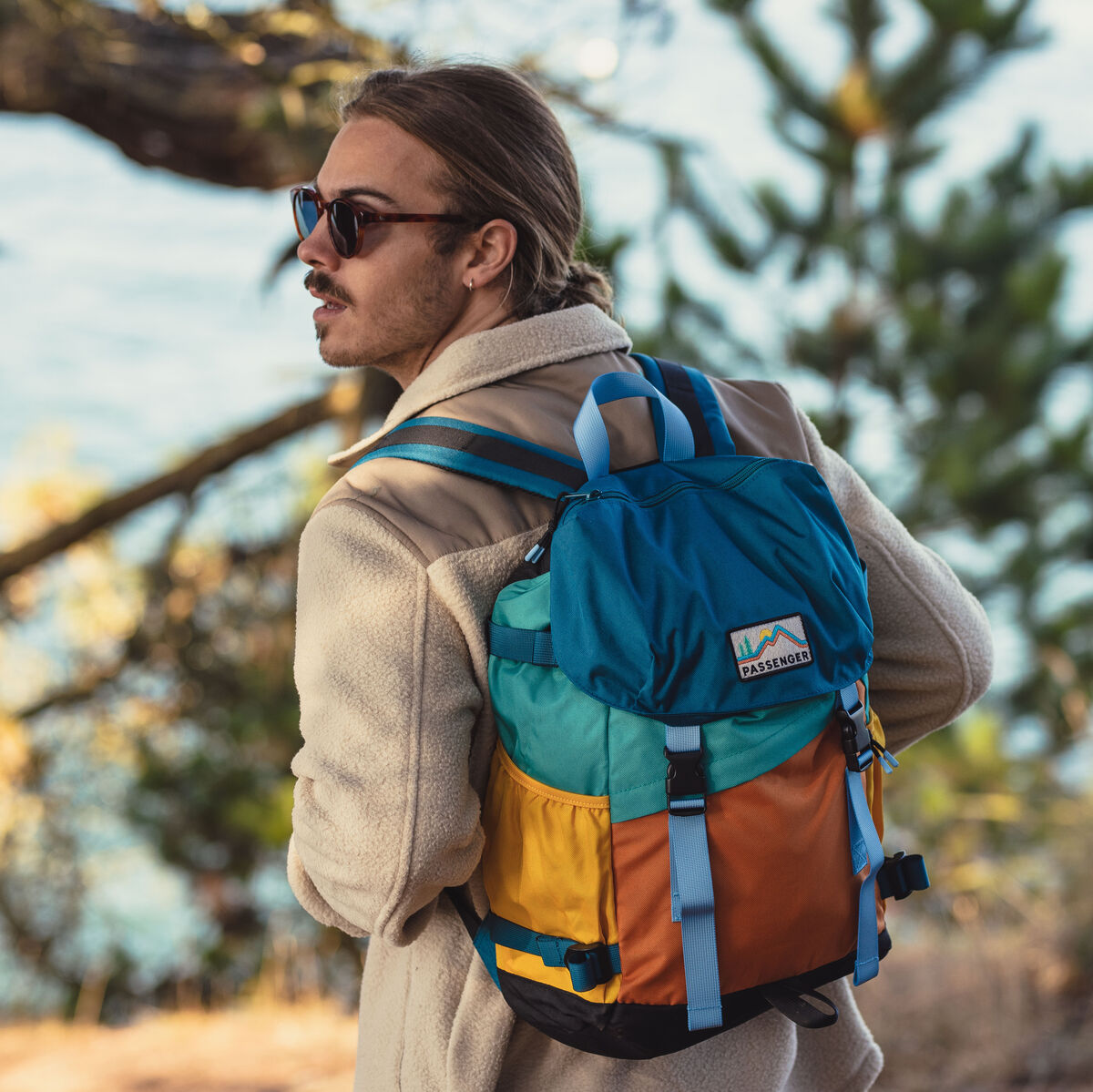 Adventurer 55L Recycled Backpack - Black