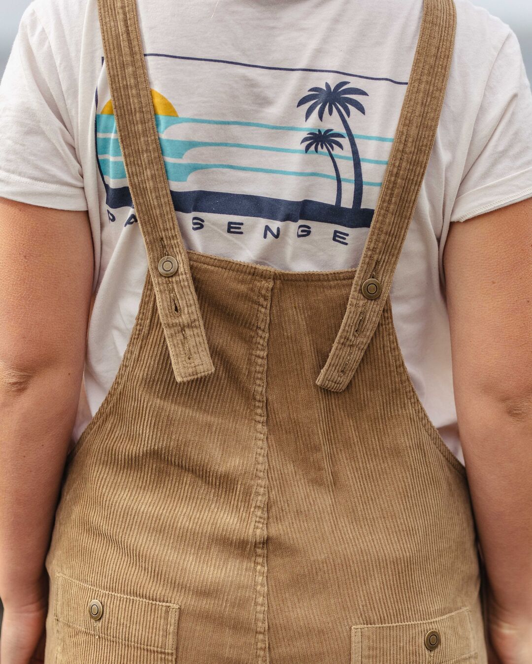 Corduroy store overall shorts