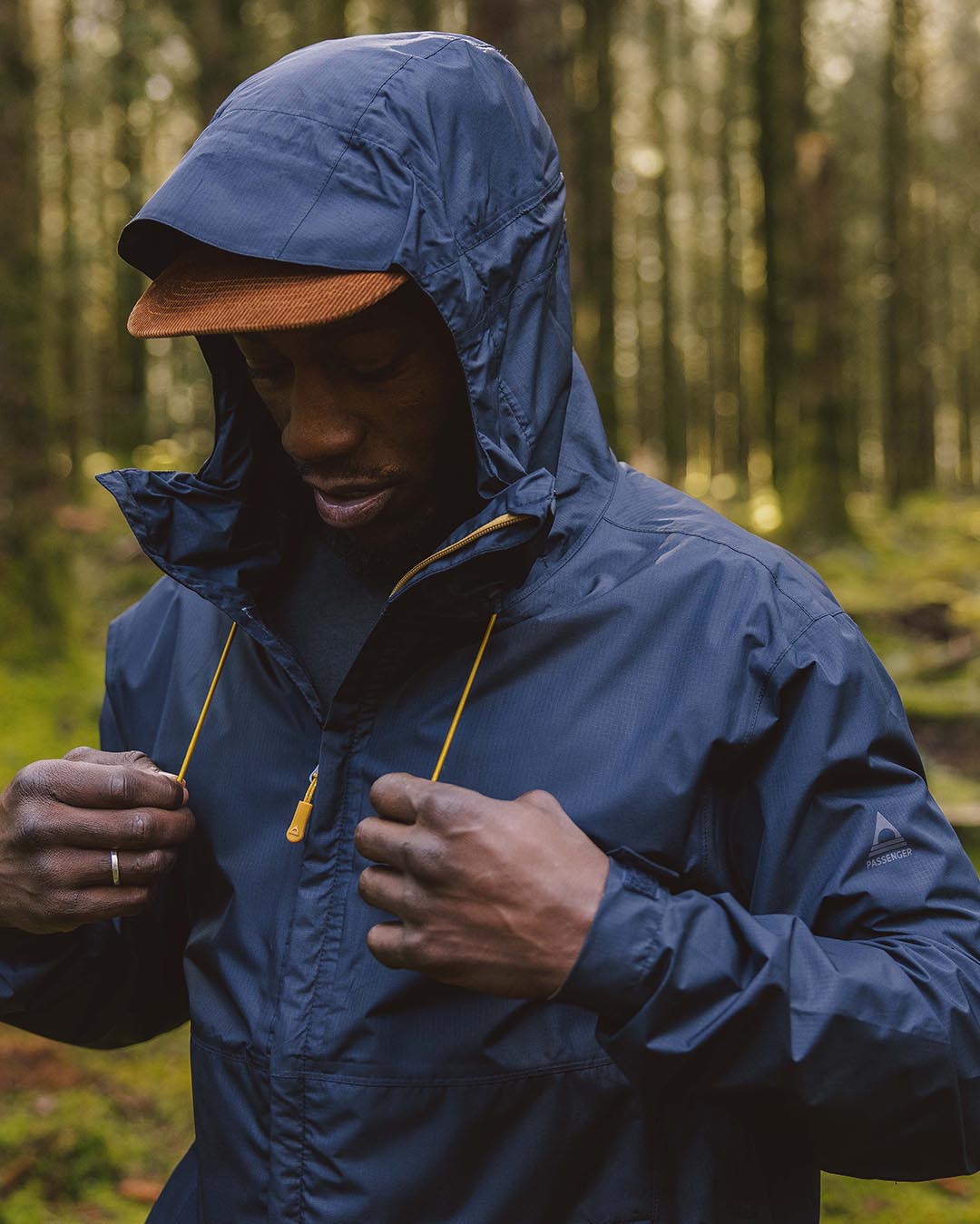 Navy store waterproof jacket